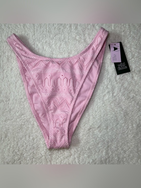 wild fable Other - Wild Fable Women’s Mid Rise High Leg Super Cheeky Bikini Bottoms Medium NEW